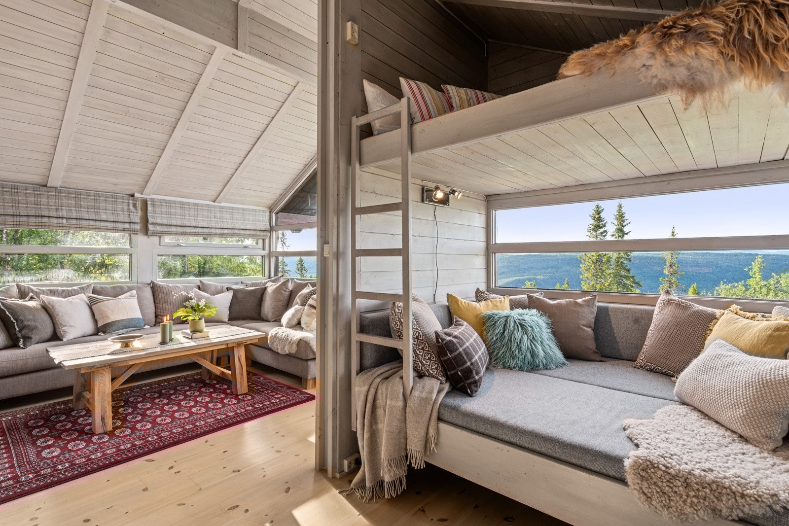 Koselig sofakrok i 2 etasjer - det perfekte krypinn etter en lang dag ute Galleribilde