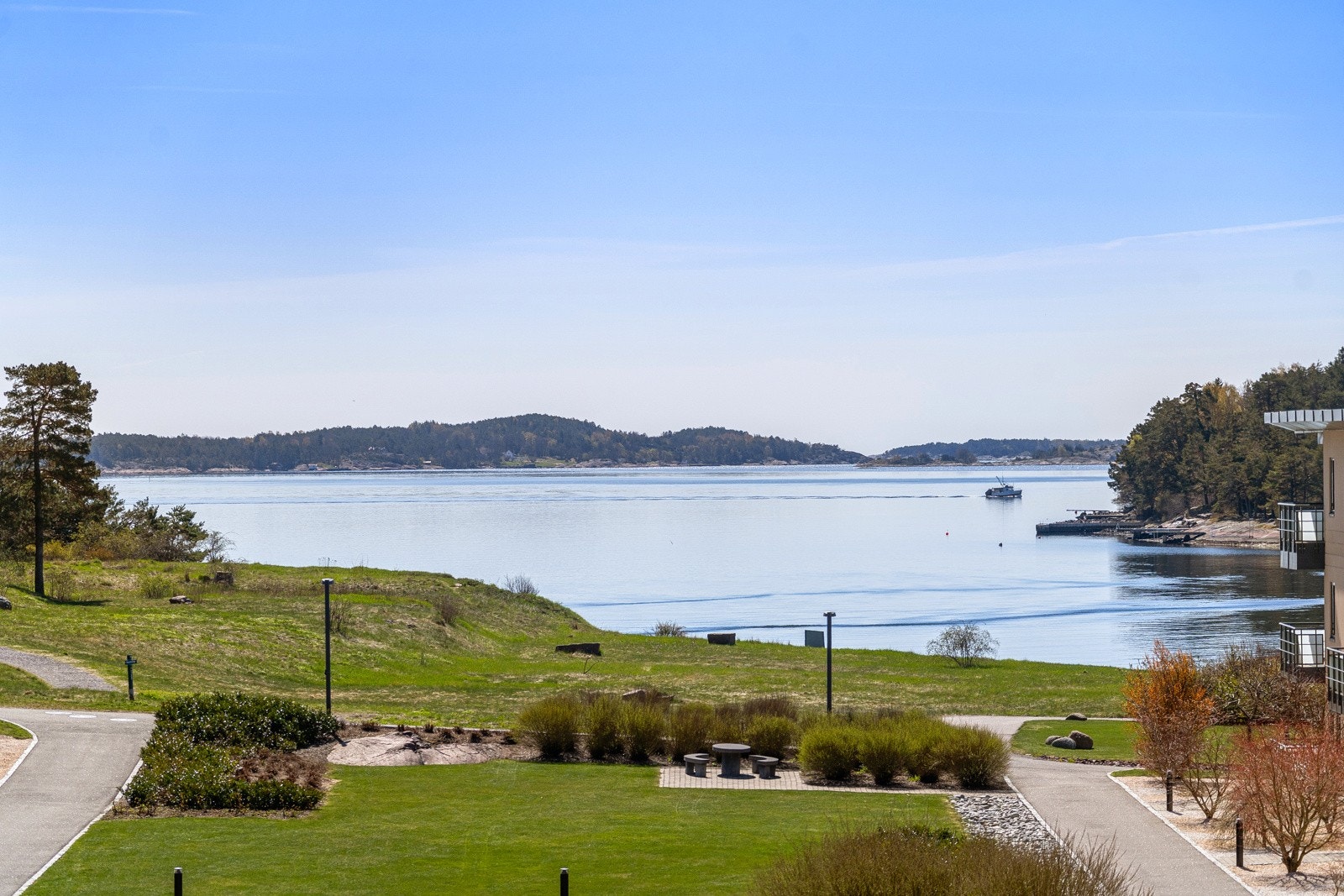 Utsikt fra balkong fra stue Galleribilde