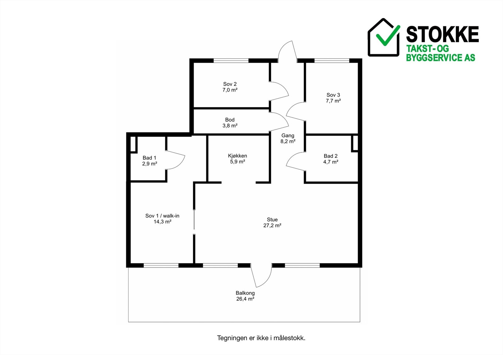 Planskisse. Galleribilde