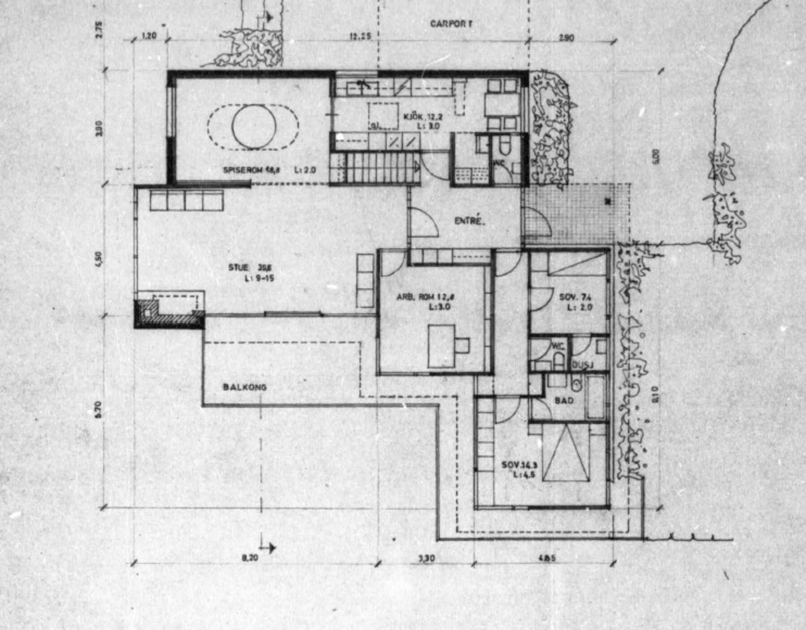Original tegning Galleribilde