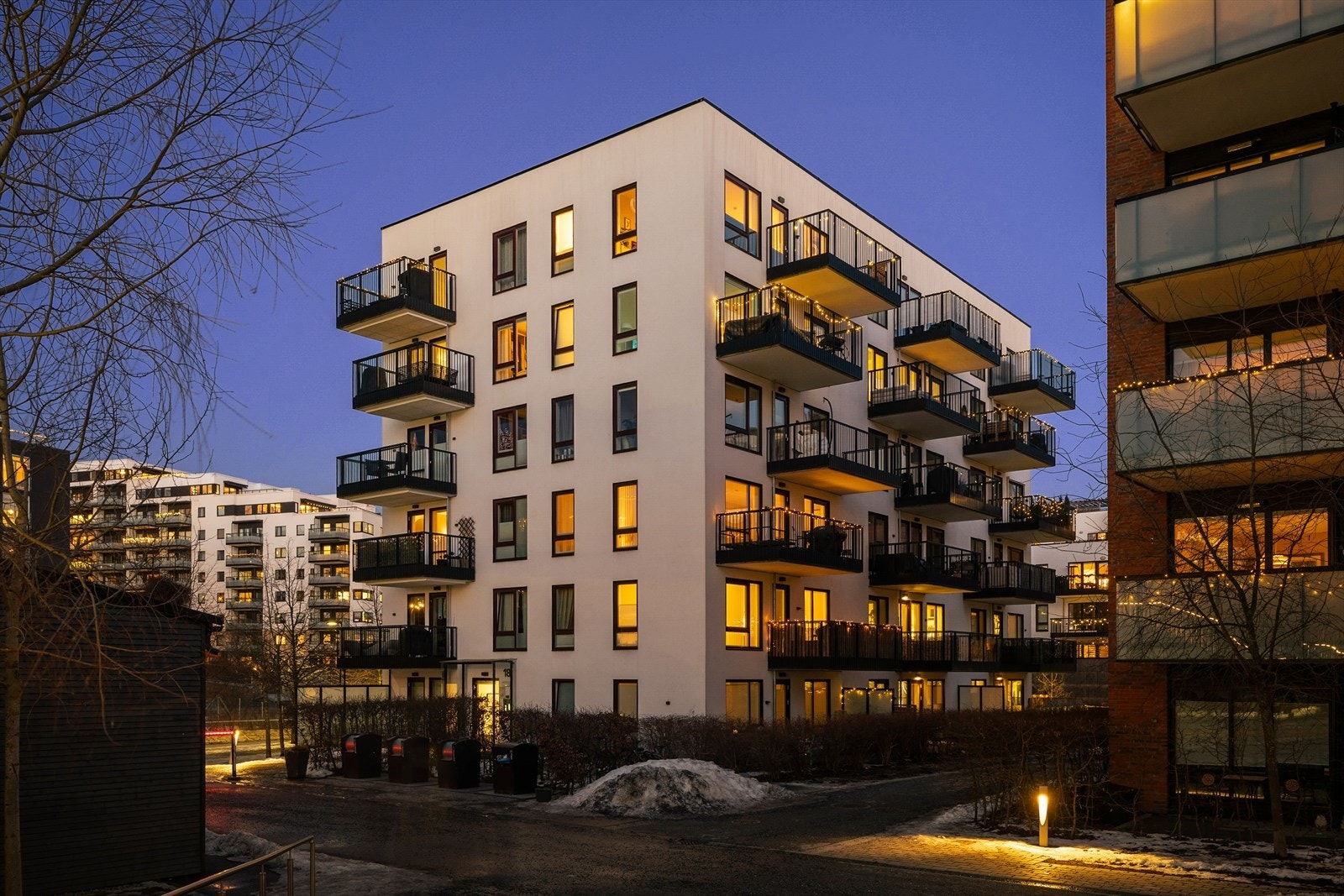 Leiligheten har en sentral og attraktiv beliggenhet i populære Krydderhagen, fint plassert mellom Hasle og Løren Galleribilde