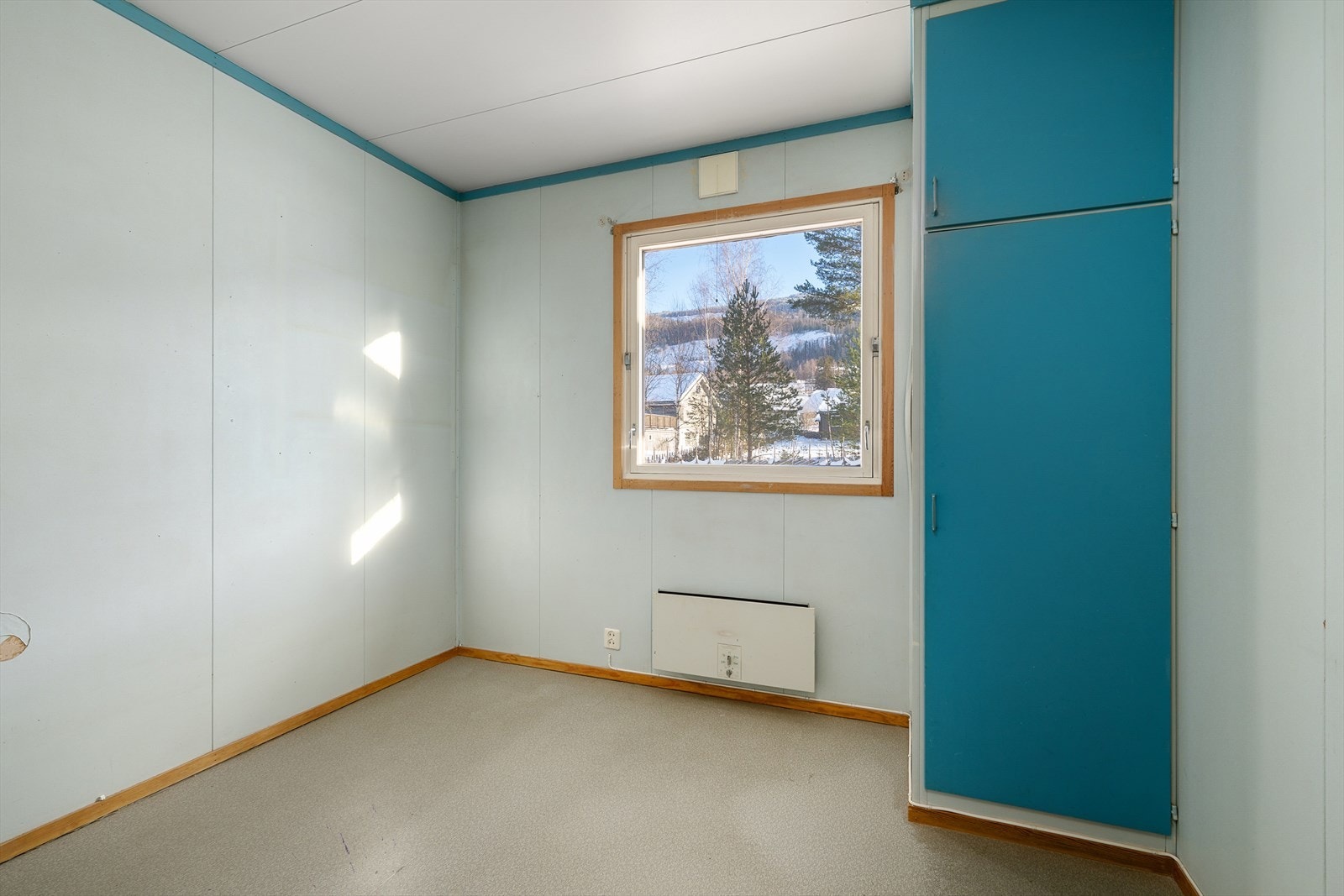 Soverommene har gode møbleringsmuligheter med både seng og oppbevaringsmøbler. Galleribilde