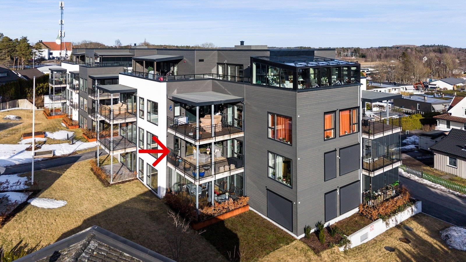 Borettslaget har IN-ordning, så her er det mulig å betale ned fellesgjelden. Galleribilde