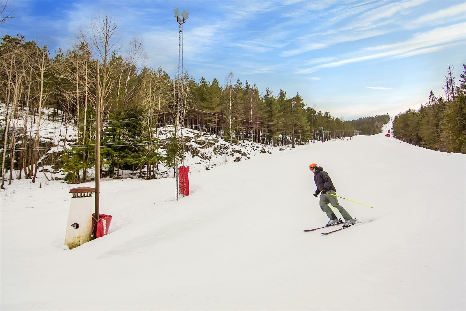 Kun en kort spasertur så er du i Grefsenkollen slalåmbakke. Galleribilde