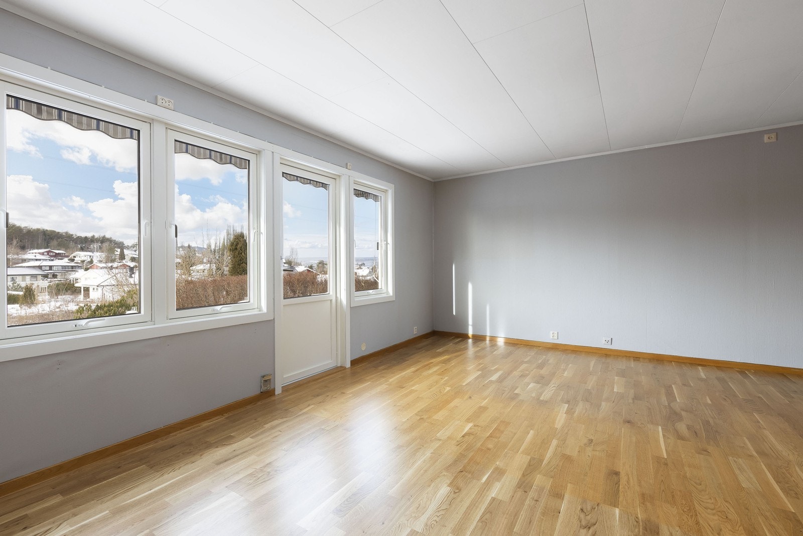 Utsikt fra stue Galleribilde