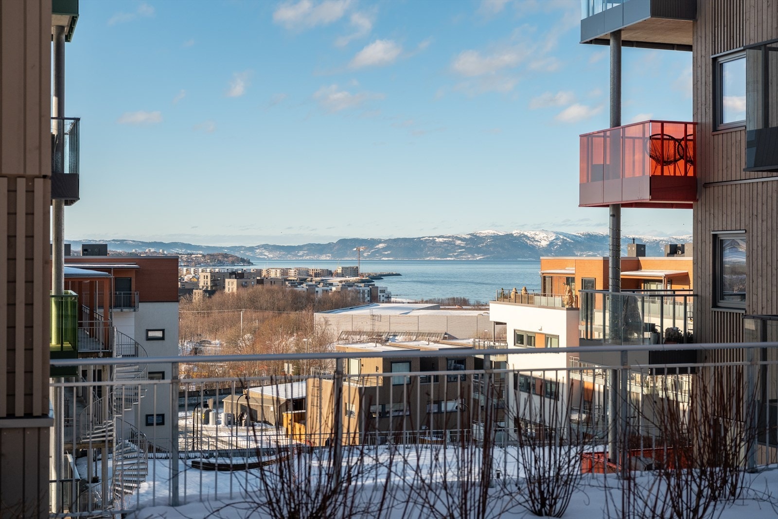 Utsiktsbilde fra området. Galleribilde