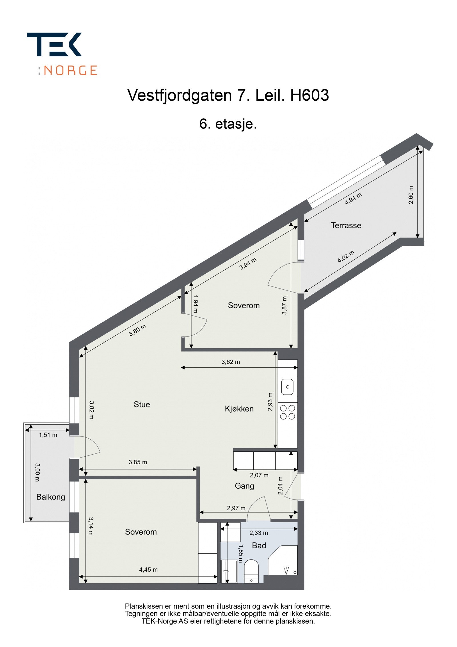 Plantegning. Galleribilde