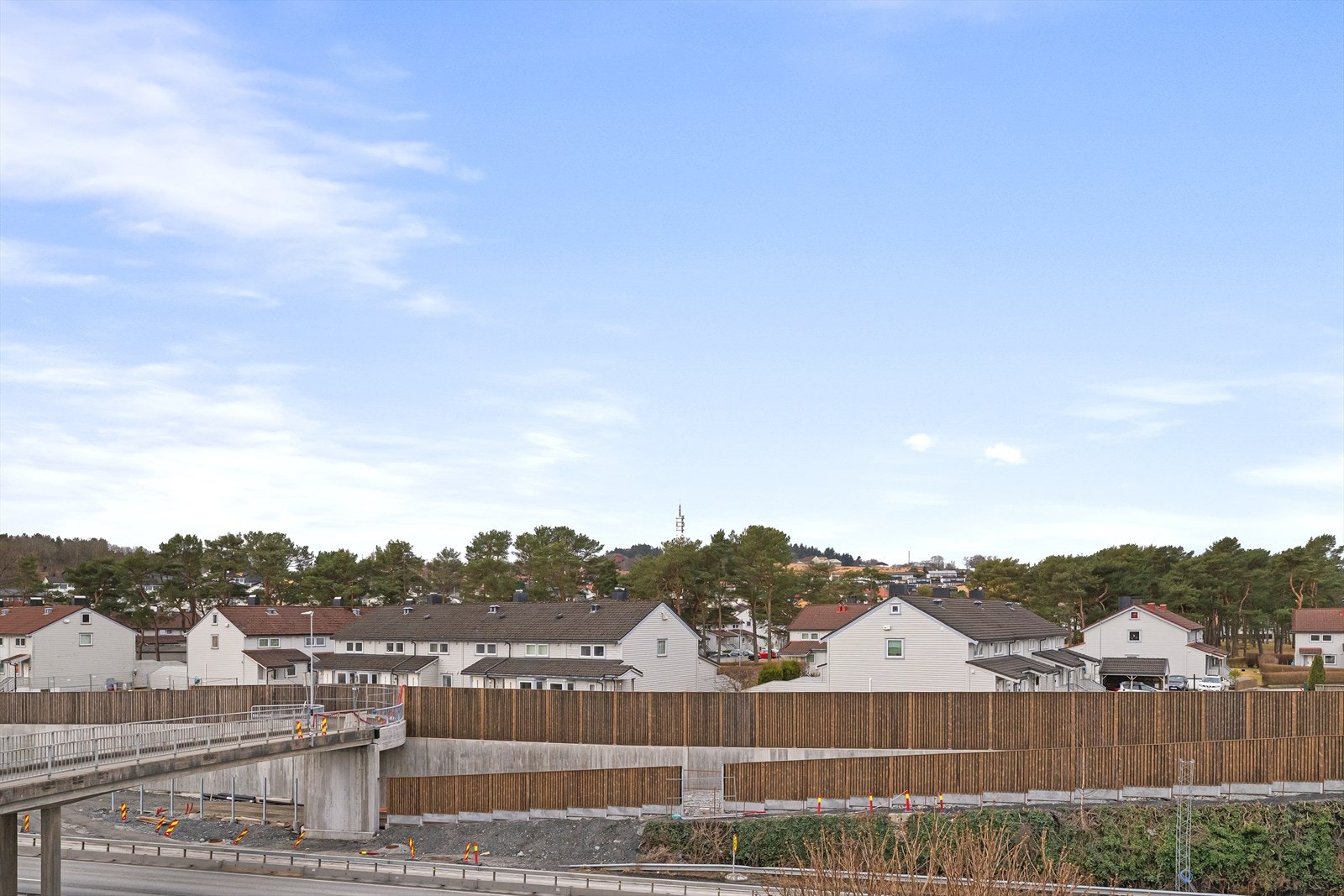 Utsikt fra takterrasse Galleribilde