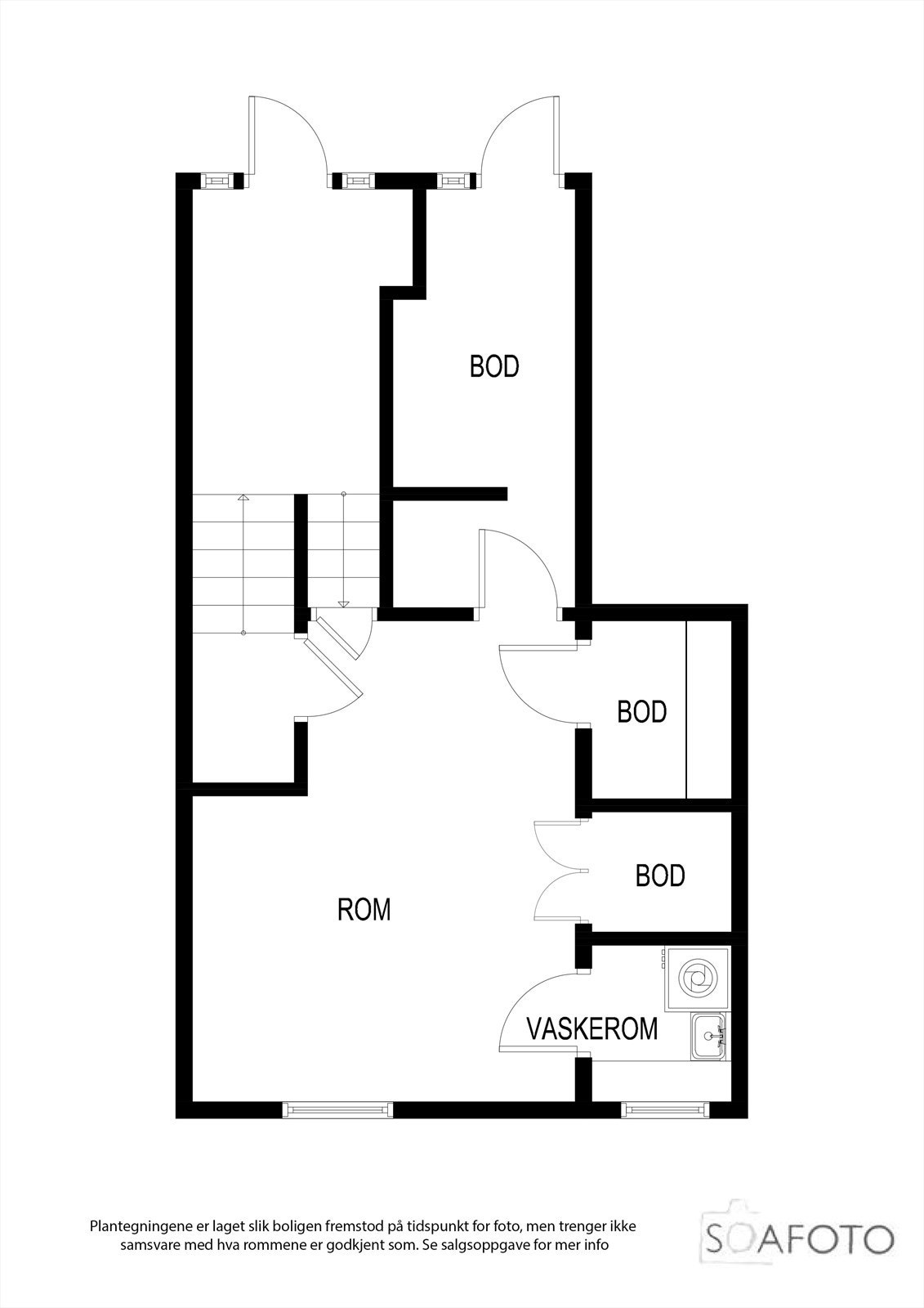Plan kjeller Galleribilde