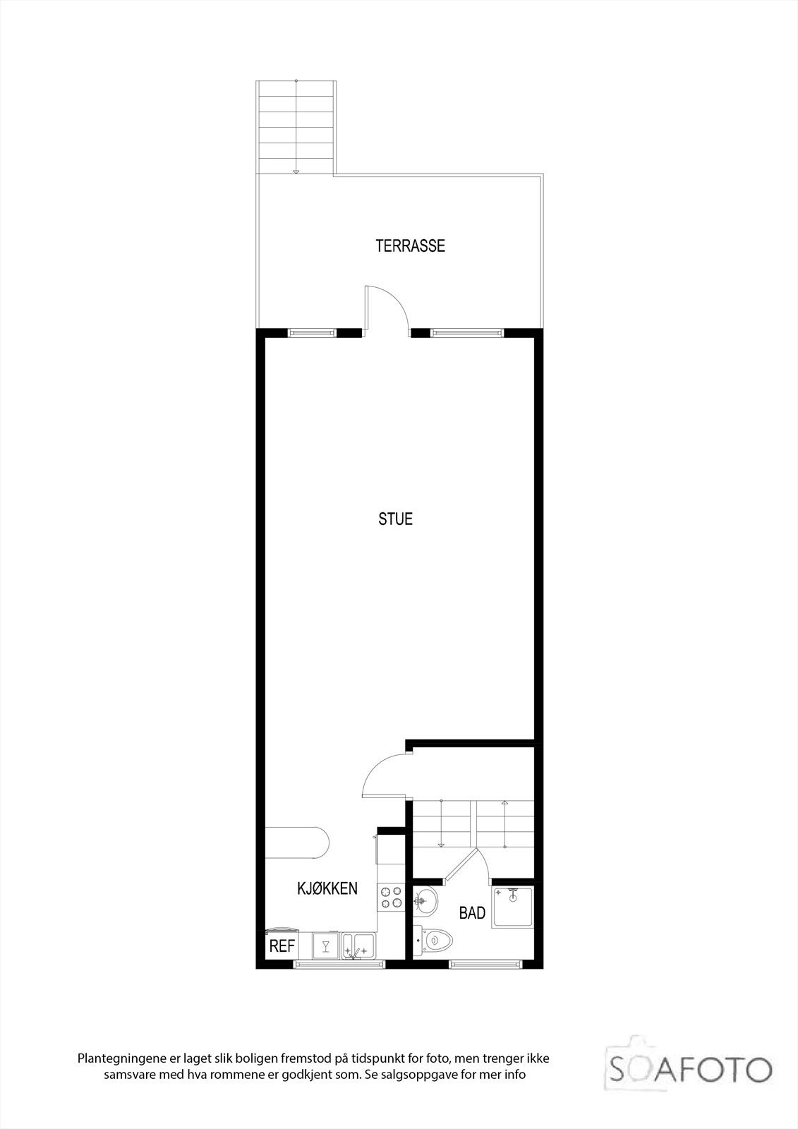 Plan 1. etasje Galleribilde