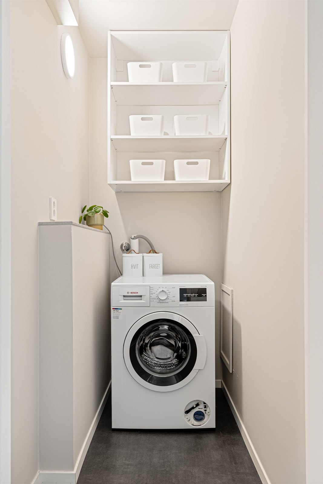 Det ble også etablert et praktisk vaskerom i 2023. Galleribilde