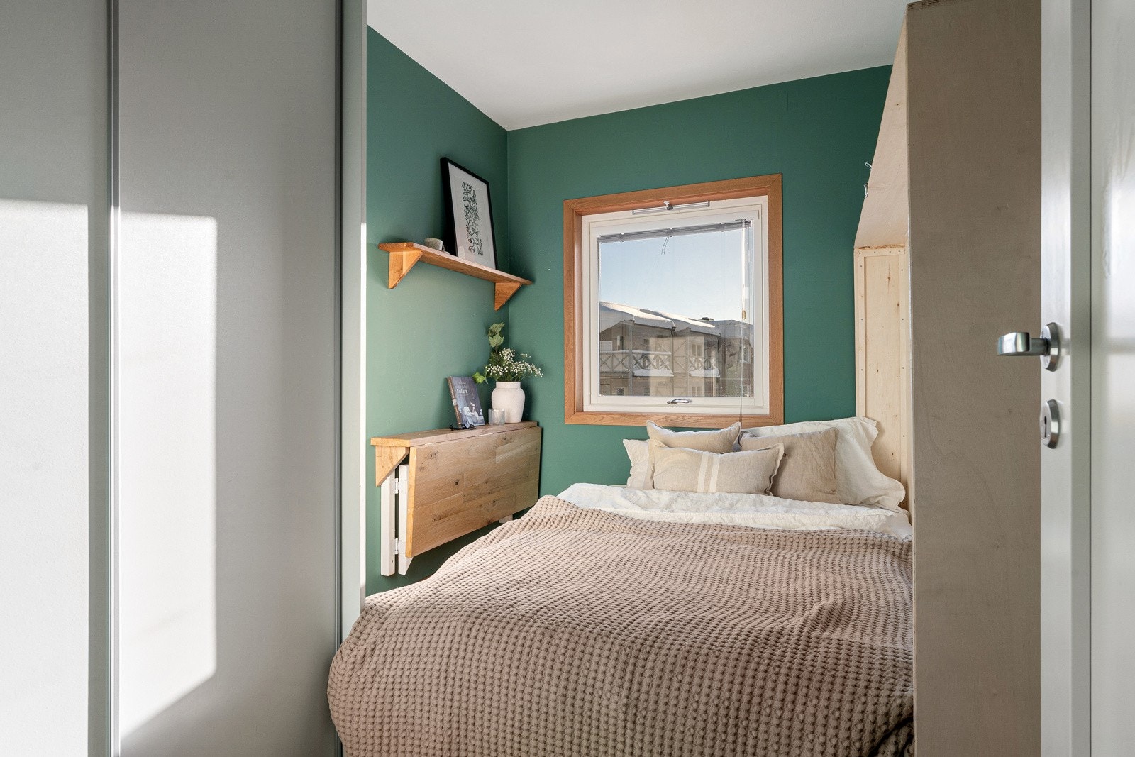 Leiligheten har 2 soverom.