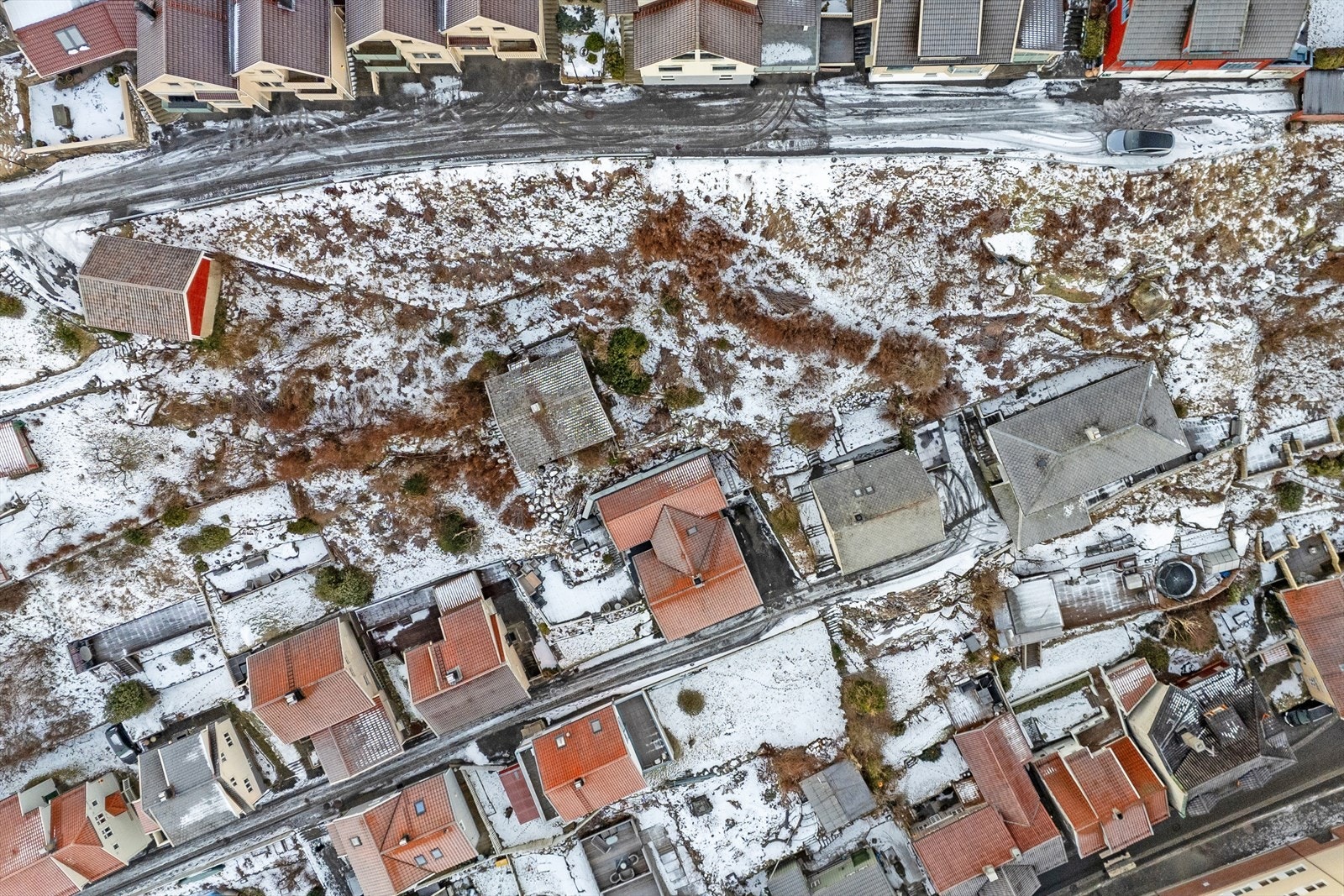 Eiendommen sett ifra fugleperspektiv! Galleribilde