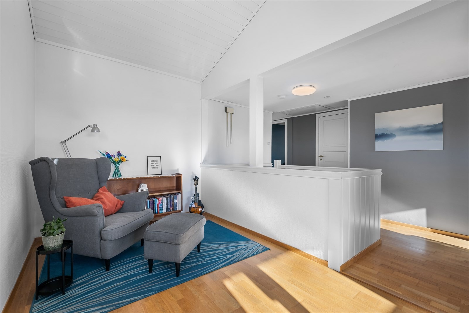 Loftstue 2. etasje var opprinnelig soverom. Galleribilde