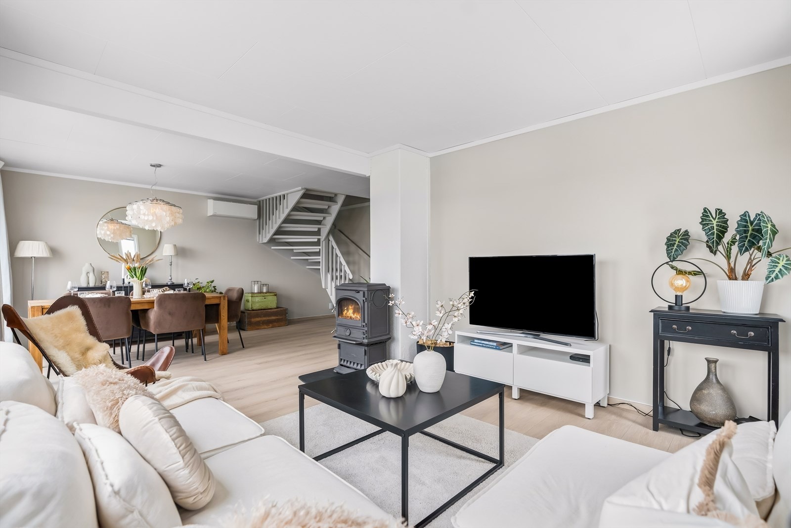 Det er også montert en varmepumpe. Galleribilde