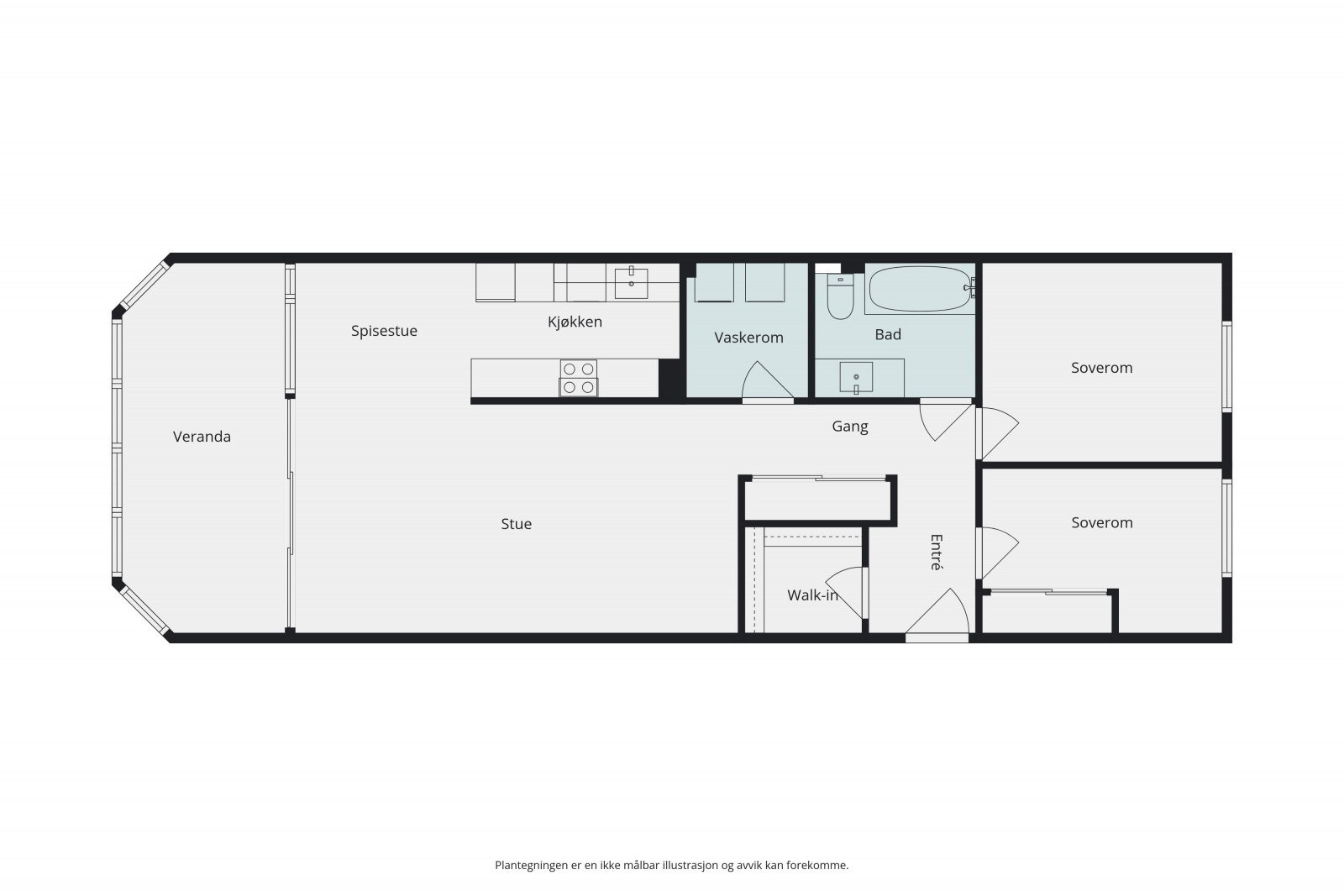 Plantegning. Galleribilde