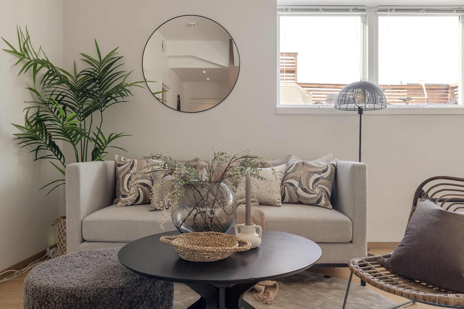 Leiligheten varmes opp med vannbåren gulvvarme fra fjernvarmeanlegg. Galleribilde