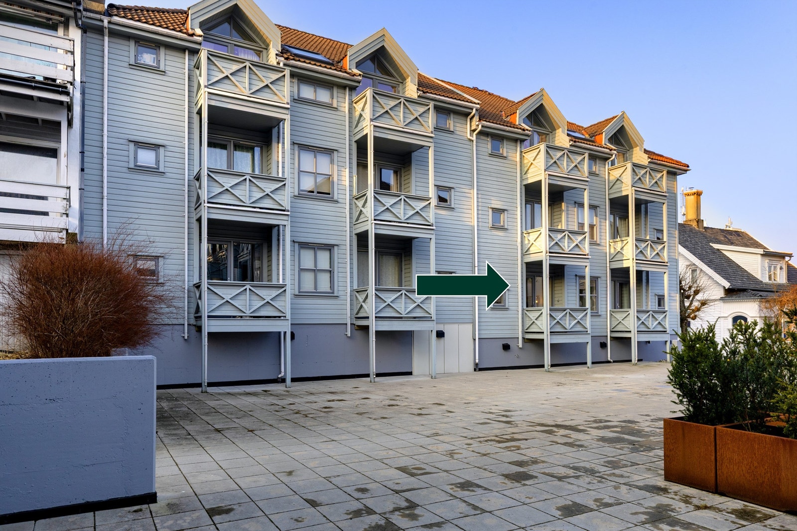 Her bor du med en attraktiv og sentral beliggenhet, kun en kort spasertur fra alt Stavanger sentrum har å by på. Galleribilde