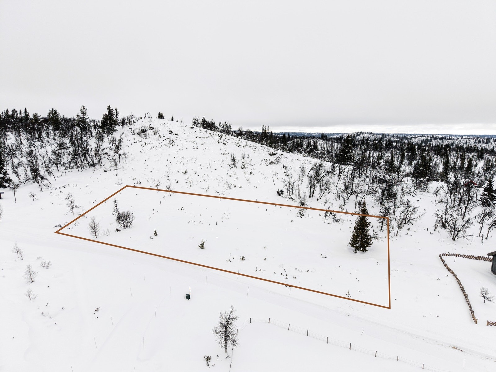 Stor tomt på 1525,4 kvm. Galleribilde