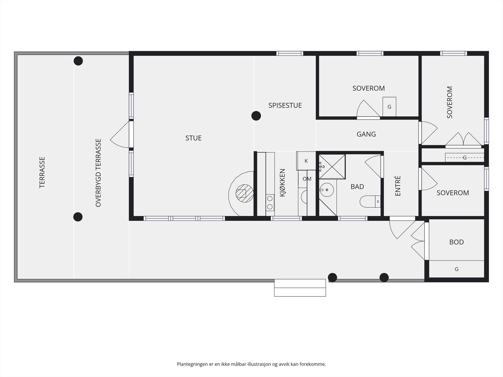 Plantegning. Galleribilde
