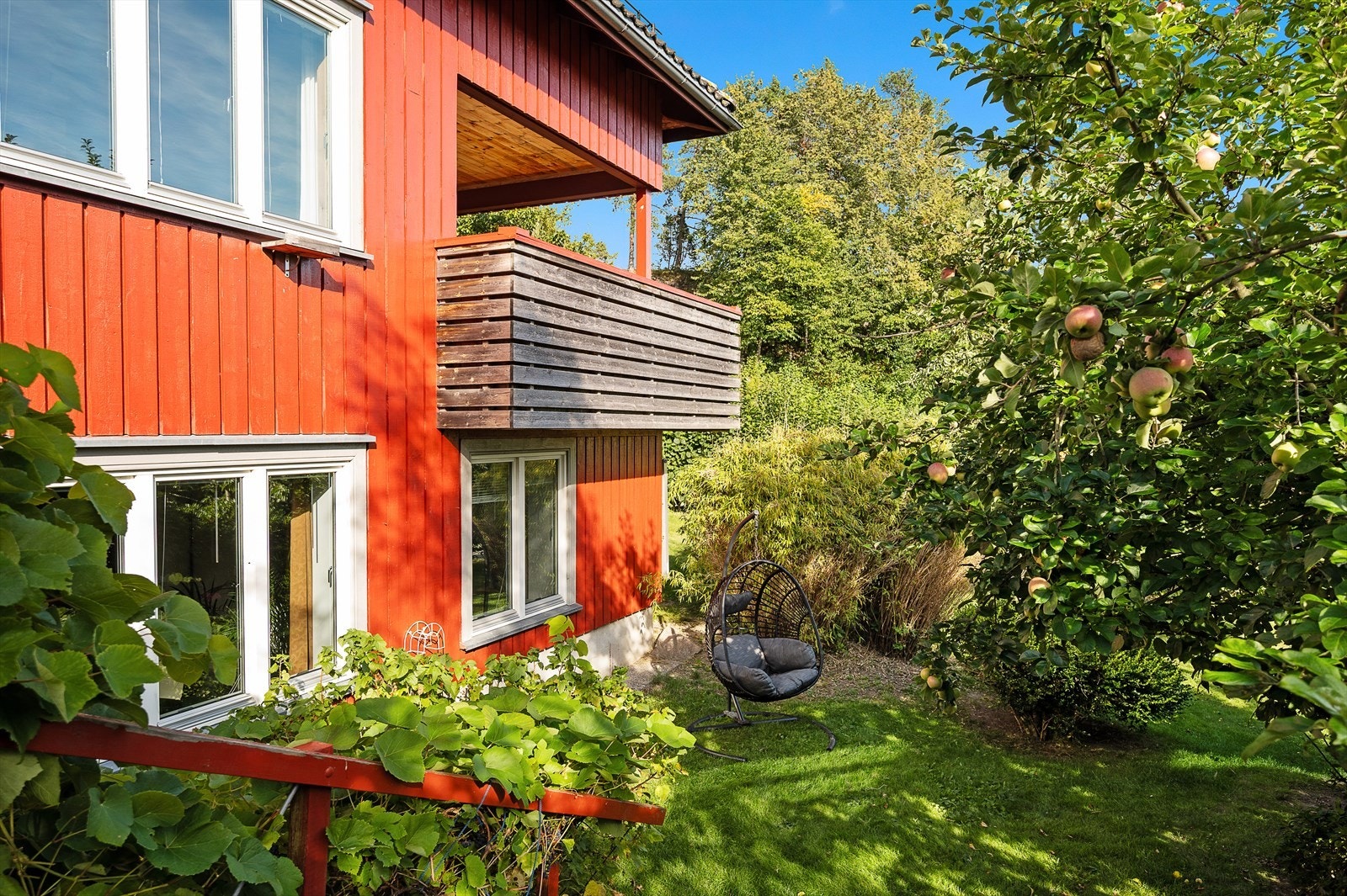 Rikelig beplantet hage Galleribilde