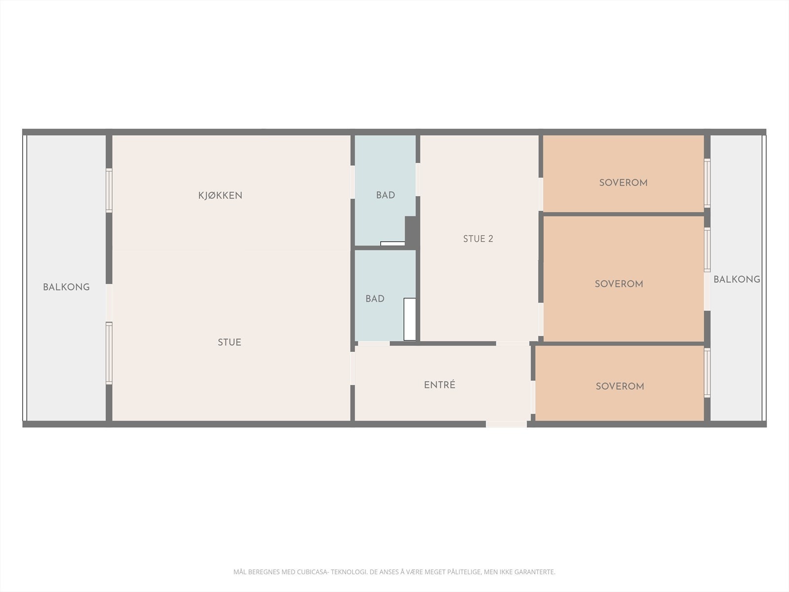 Alternativ planløsning. Galleribilde