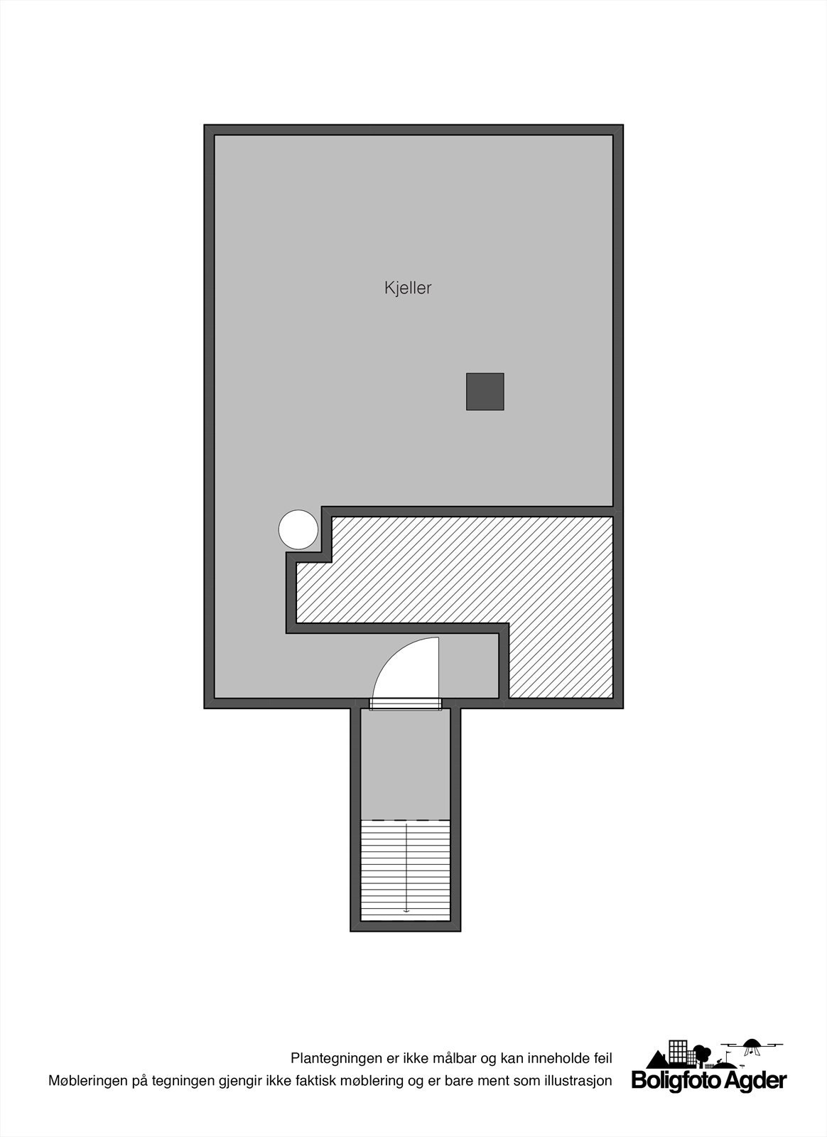 Planskisse - kjeller Galleribilde