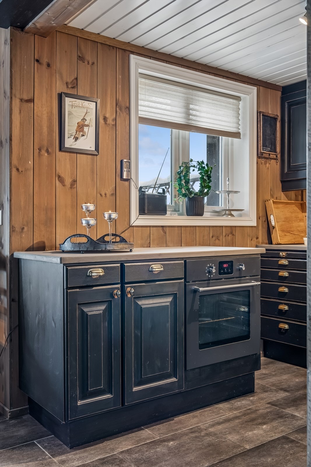 Her kan du nyte den flotte utsikten mot Trysilfjellet mens morgenkaffen brygges. Galleribilde