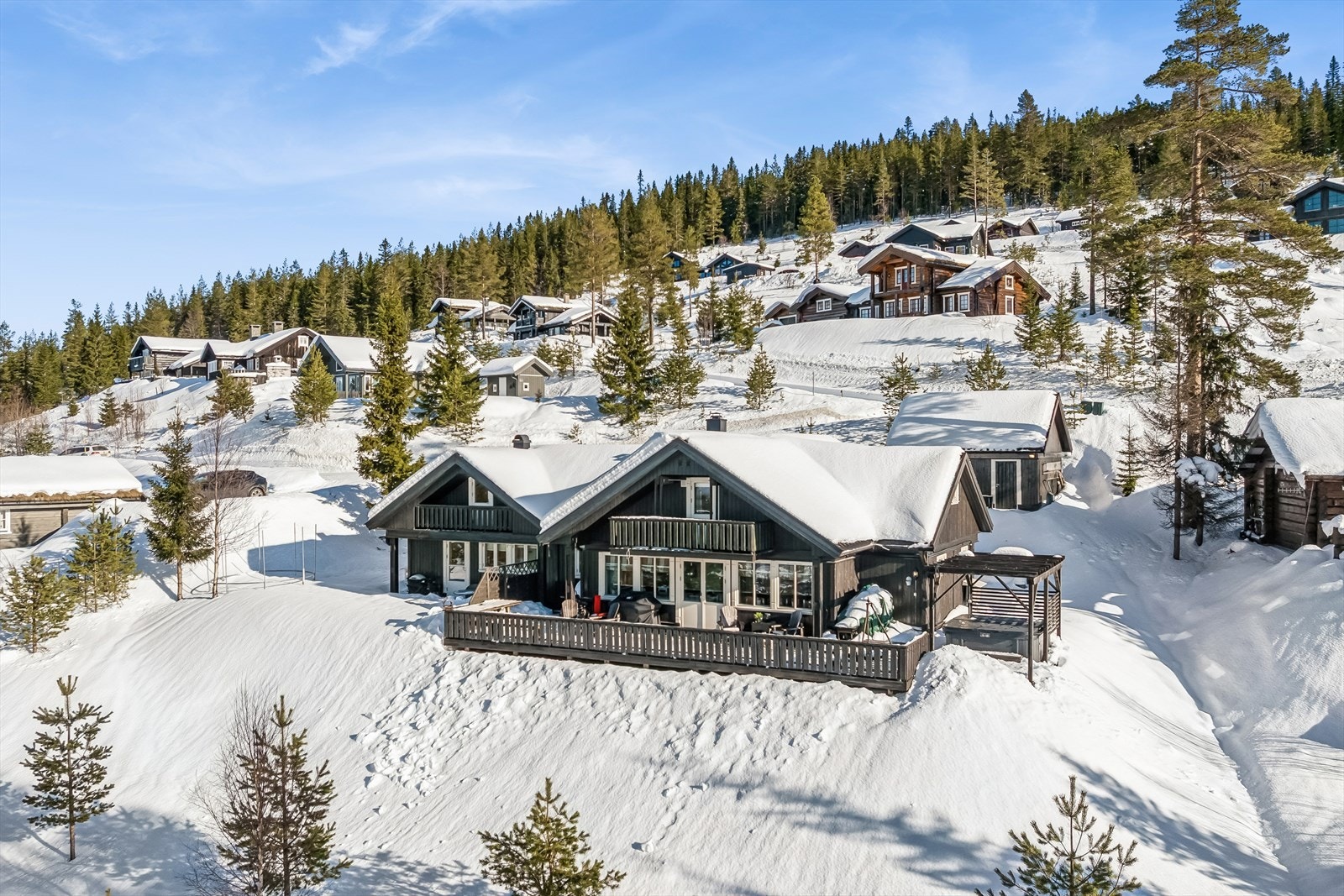 Velkommen til Bjønnåsen Hyttegrend 102! Galleribilde