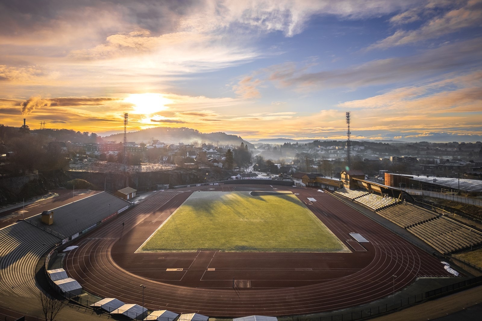 Fana stadion. Galleribilde