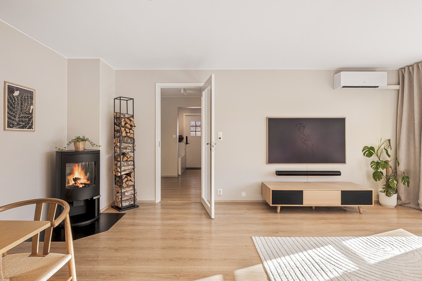 Peis som varmer godt på kalde vintre. Galleribilde