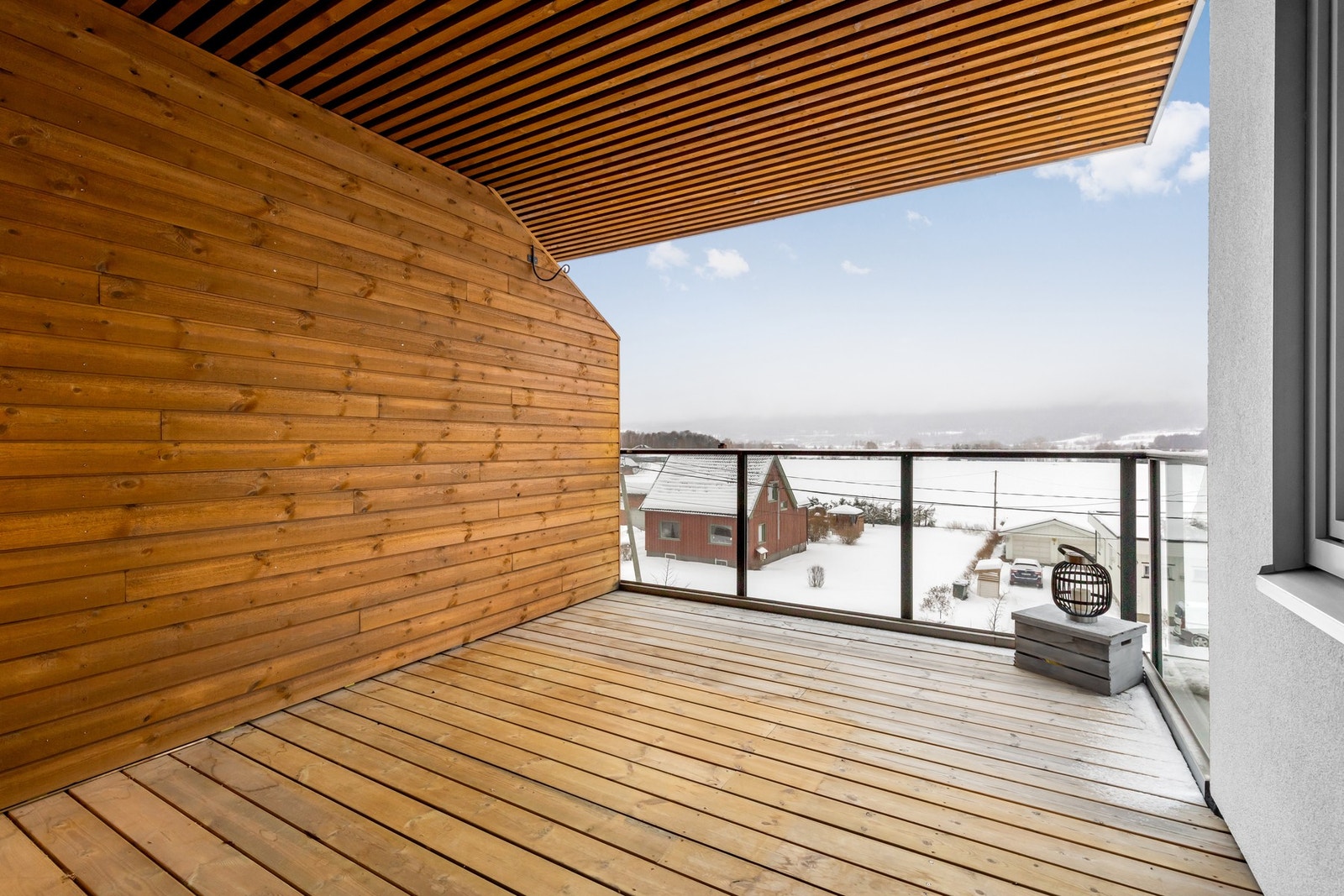 Skjermet balkong Galleribilde