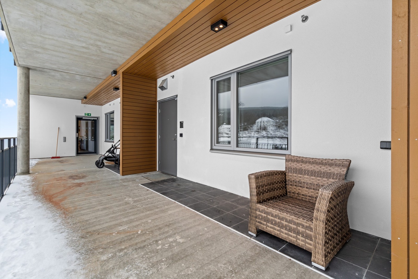 Inndeling som skaper en privat følelse Galleribilde