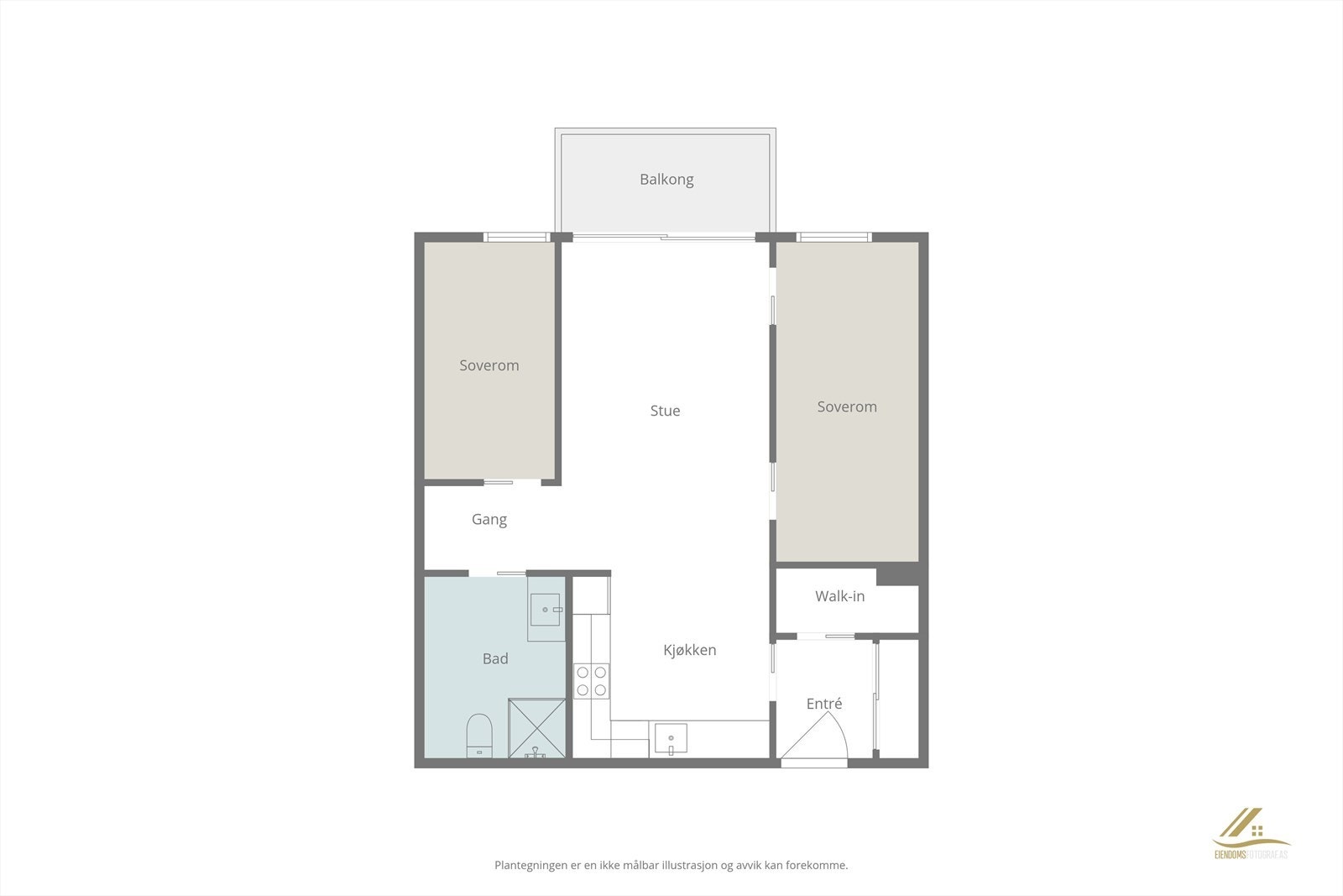 Plantegning Galleribilde