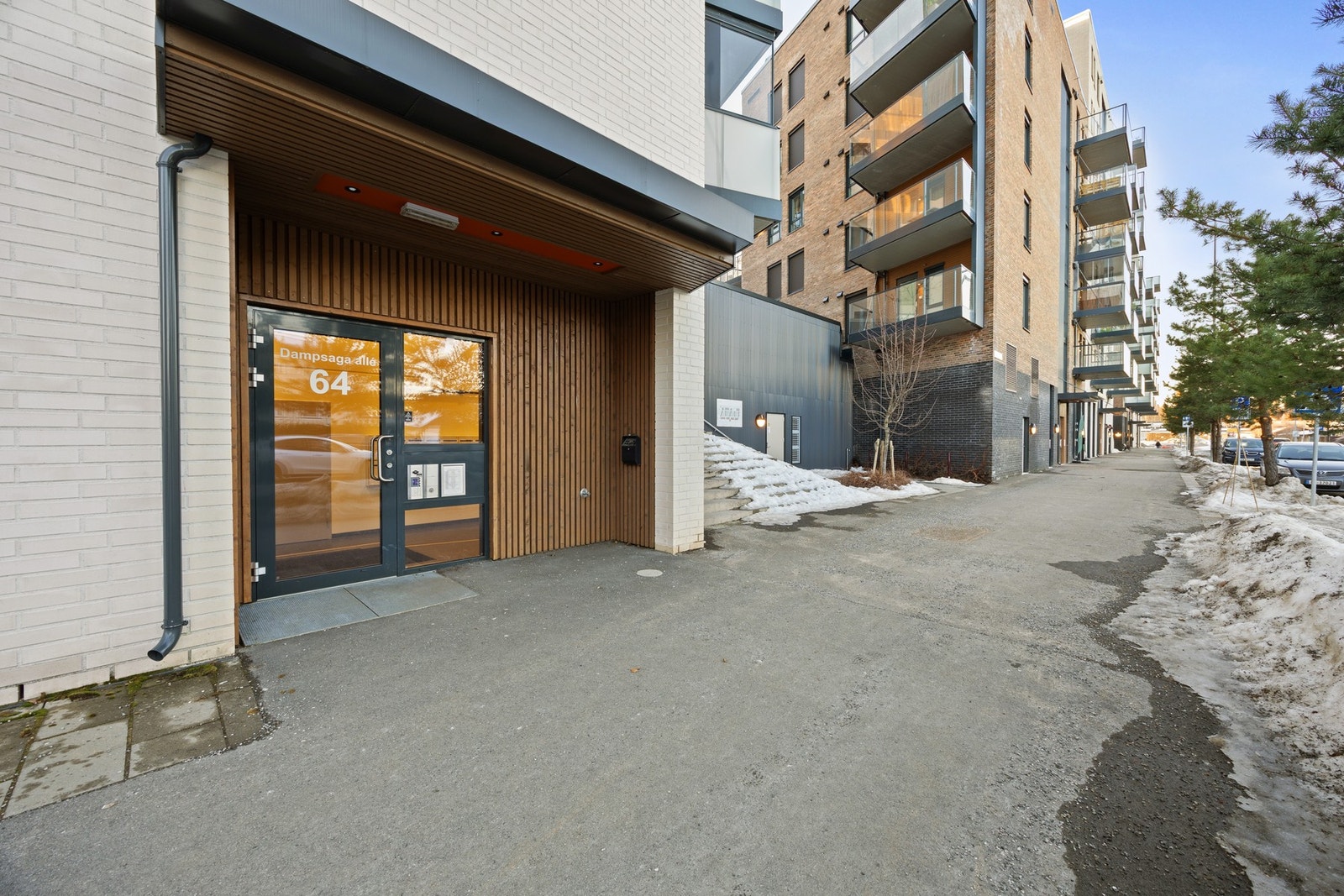 Felles inngangsparti i plan 1. Galleribilde