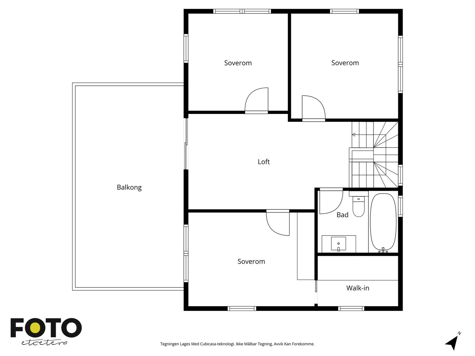Velkommen til boligens 2.etasje Galleribilde