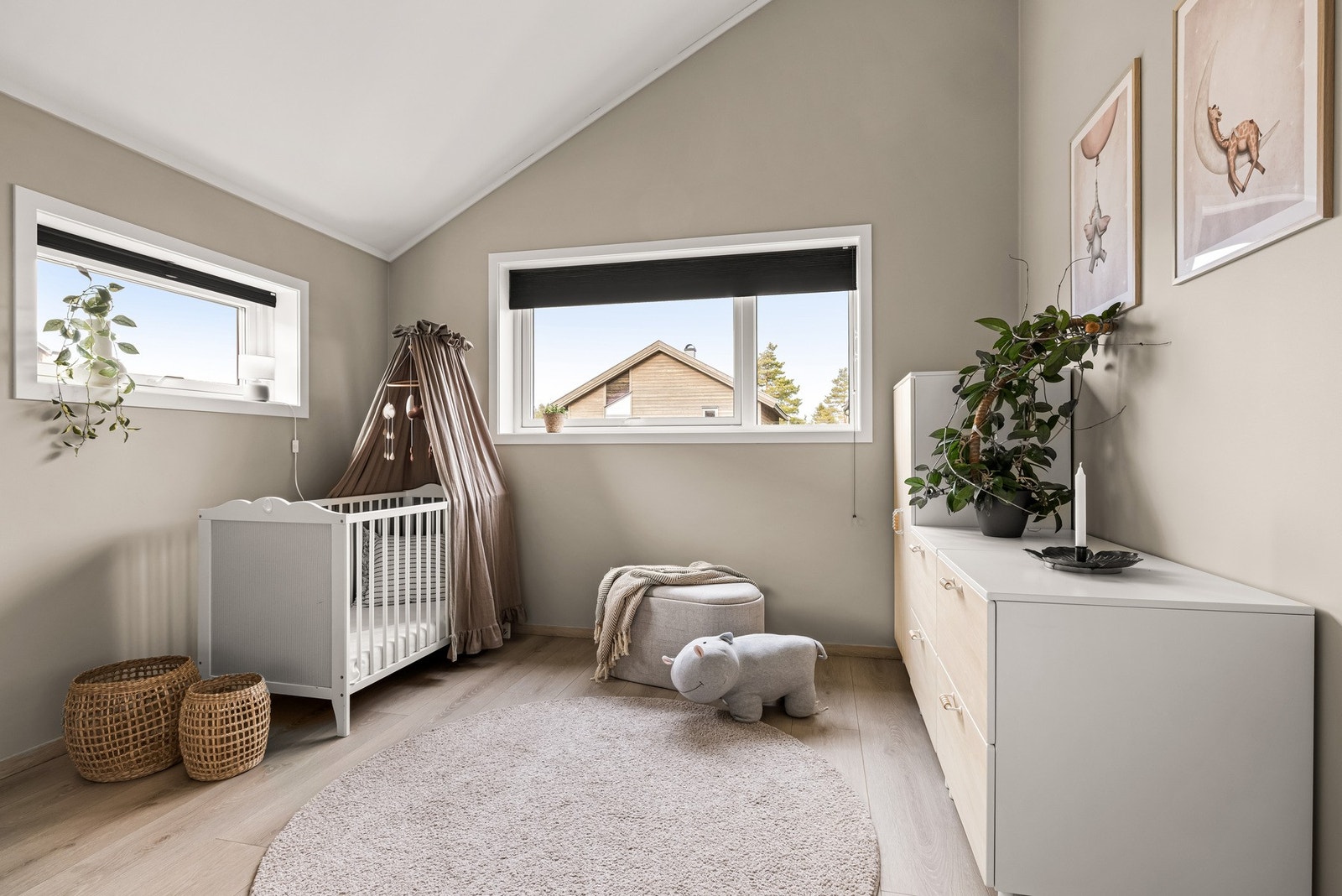 Soverom nr.3 passer ypperlig som barnerom, gjesterom eller kontor - Alt etter ønske og behov. Galleribilde