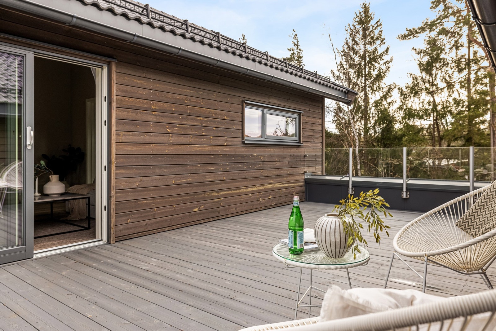 Her kan man nyte fine sommerdager. Galleribilde