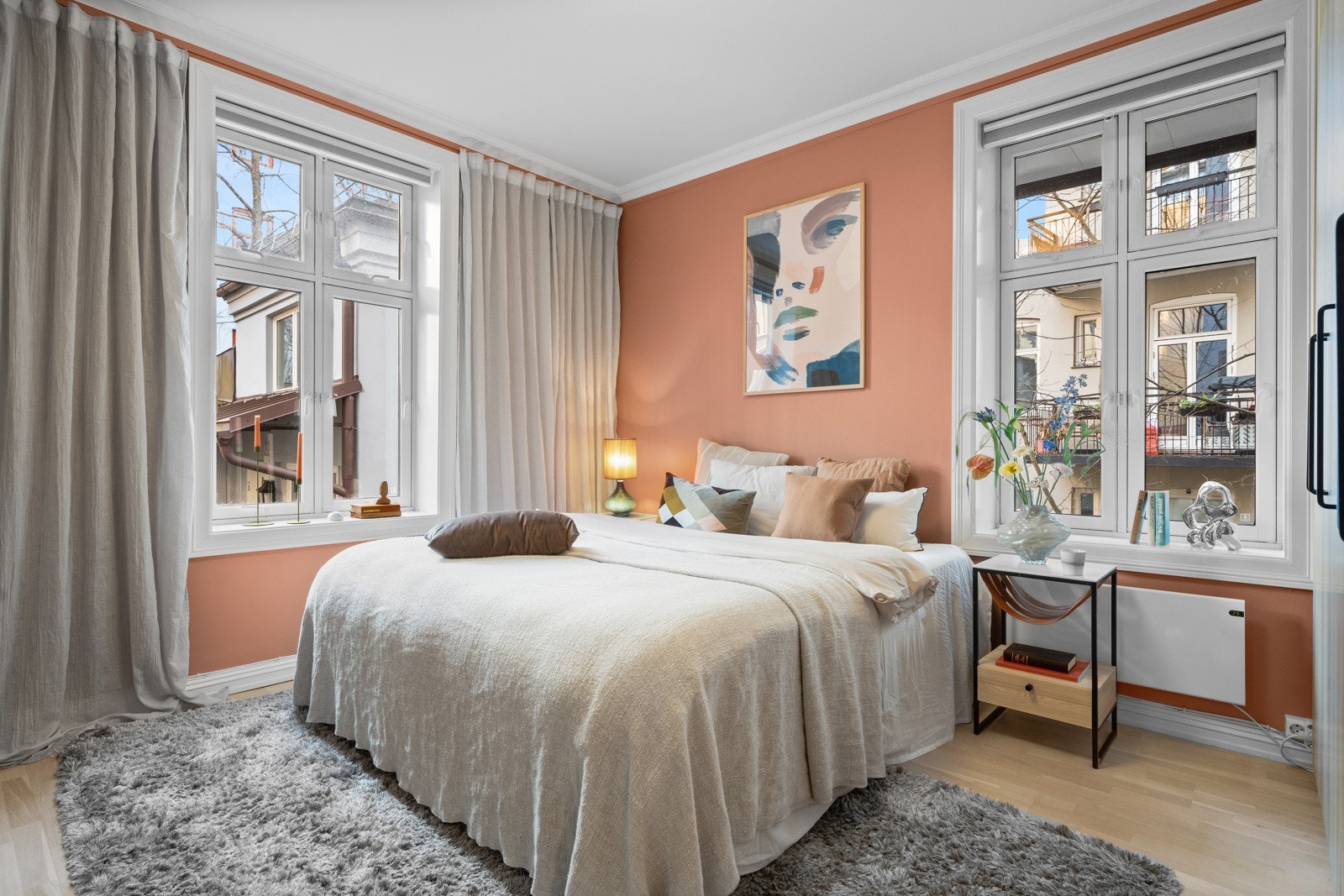 Leiligheten har to gode soverom. Galleribilde