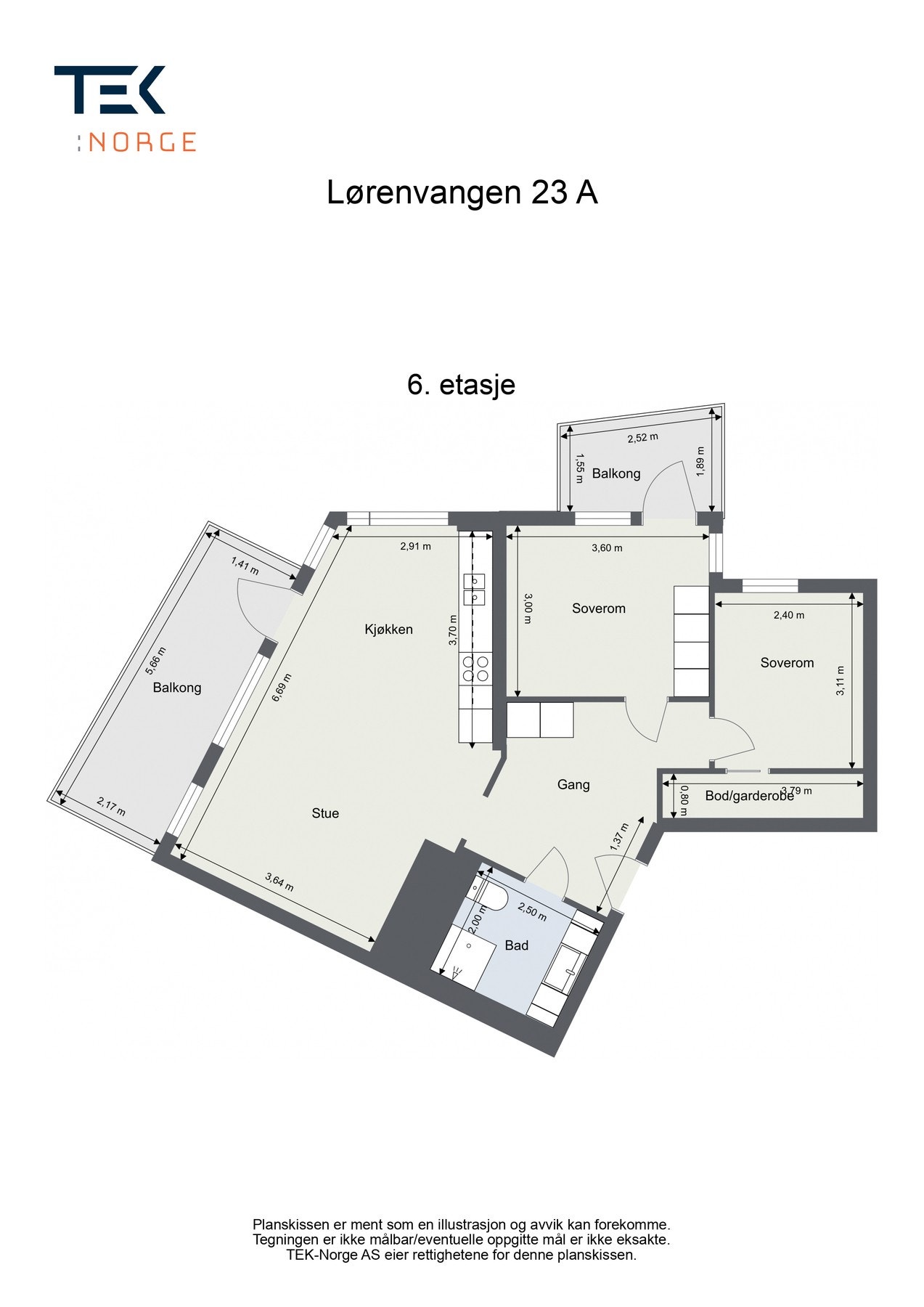 Plantegning. Galleribilde