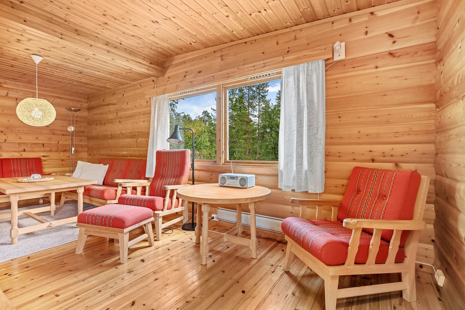 Hytta er velholdt. Galleribilde