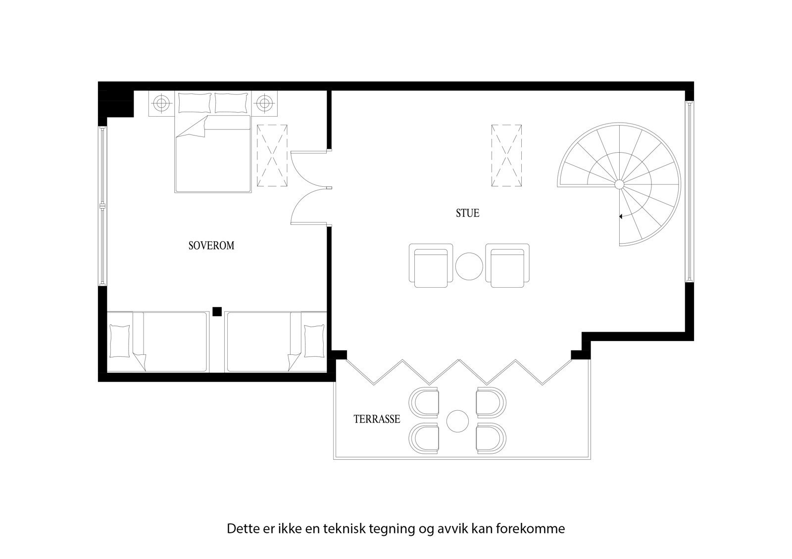 Plantegning hems Galleribilde