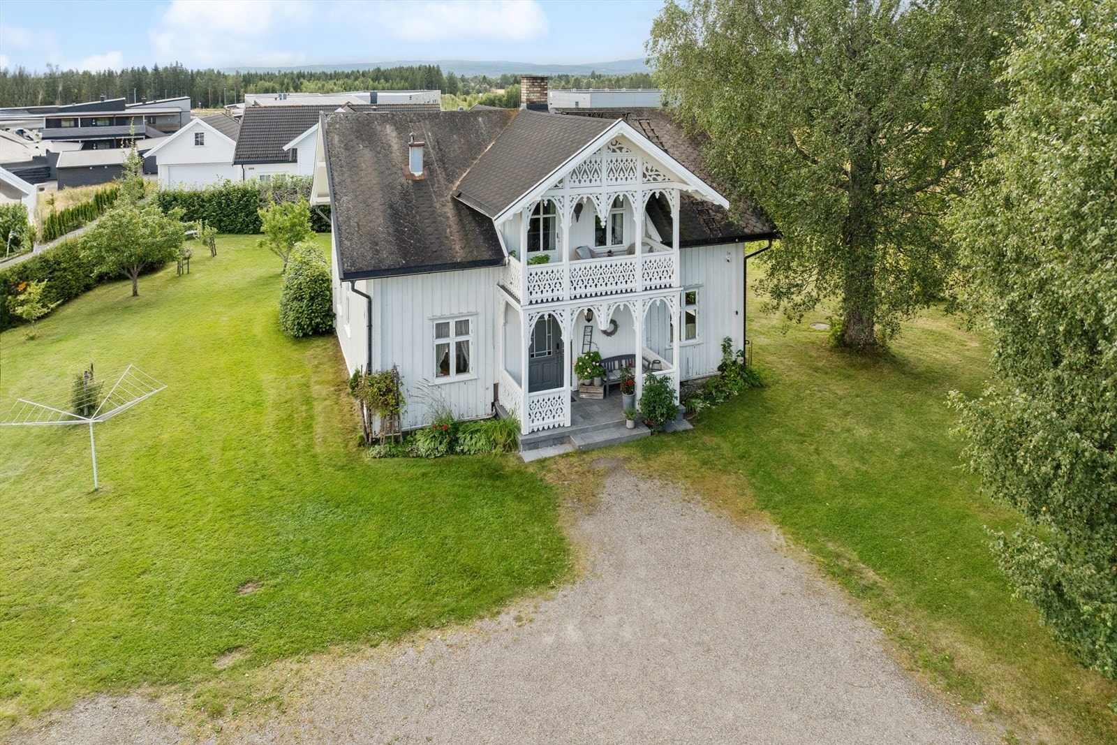 Dronefoto. Galleribilde