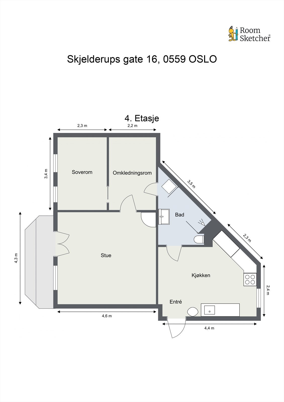 Planskisse. Galleribilde