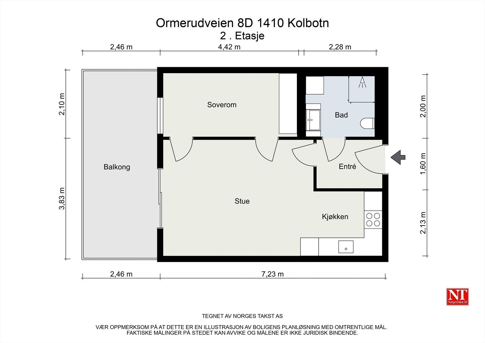 Plantegning. Galleribilde