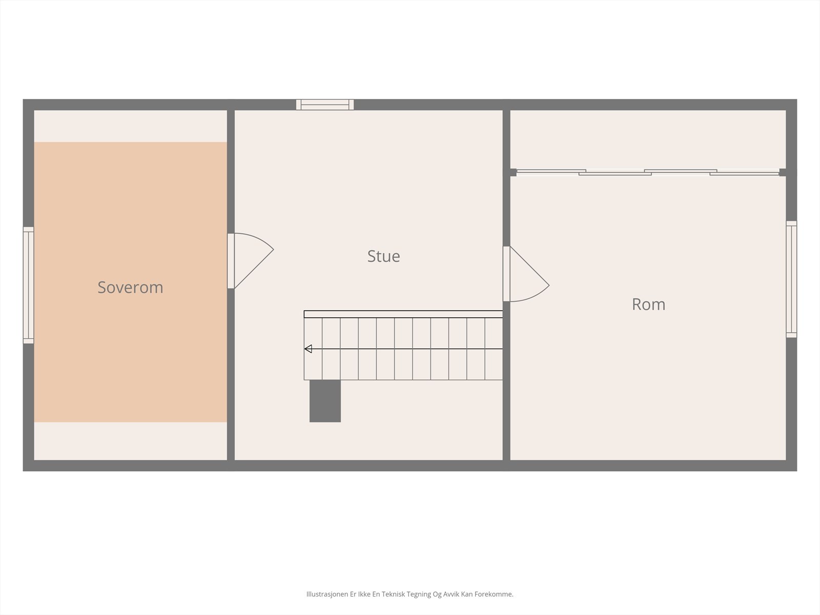 Plantegning 2.etasje Galleribilde