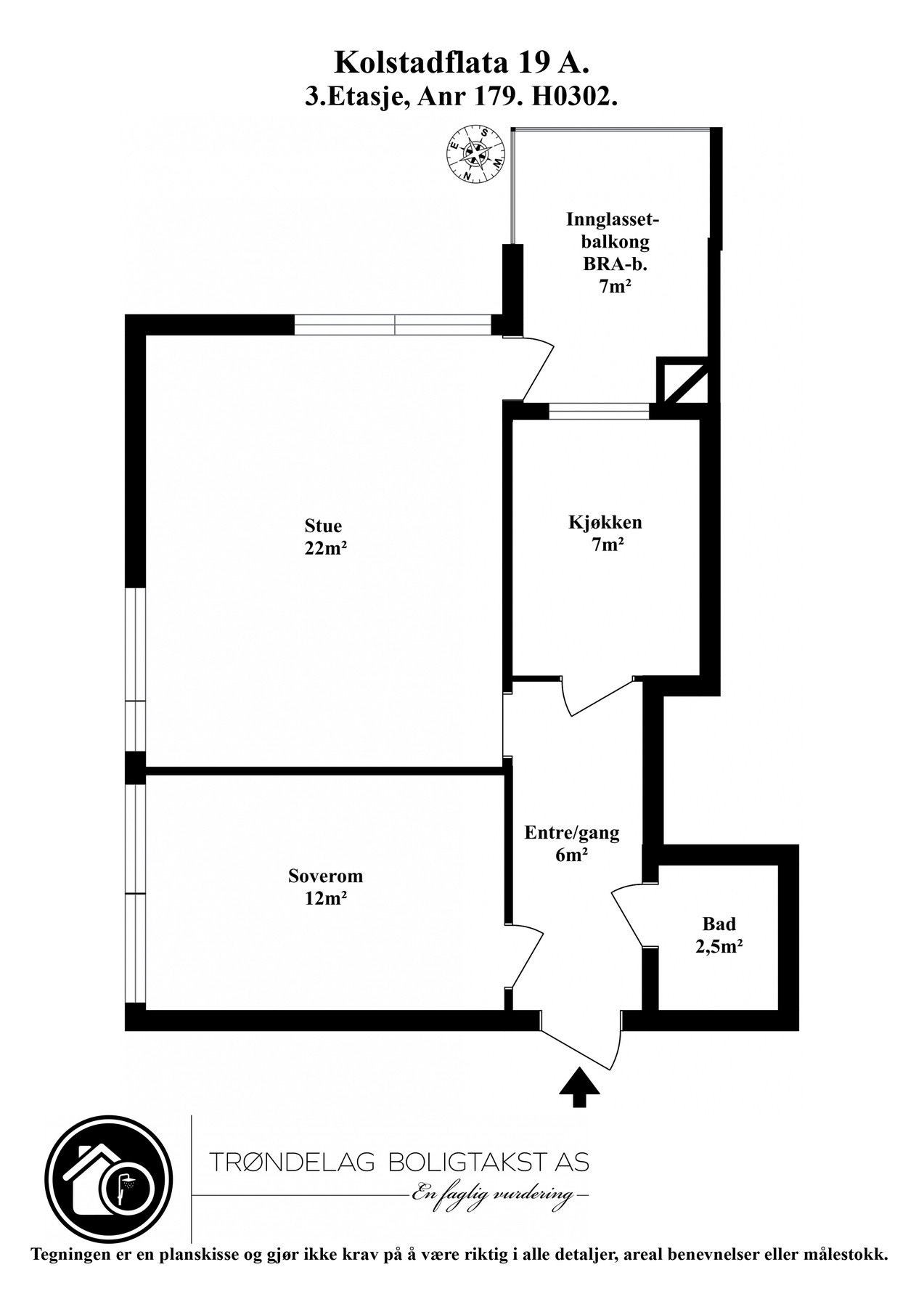 Planskisse. Galleribilde