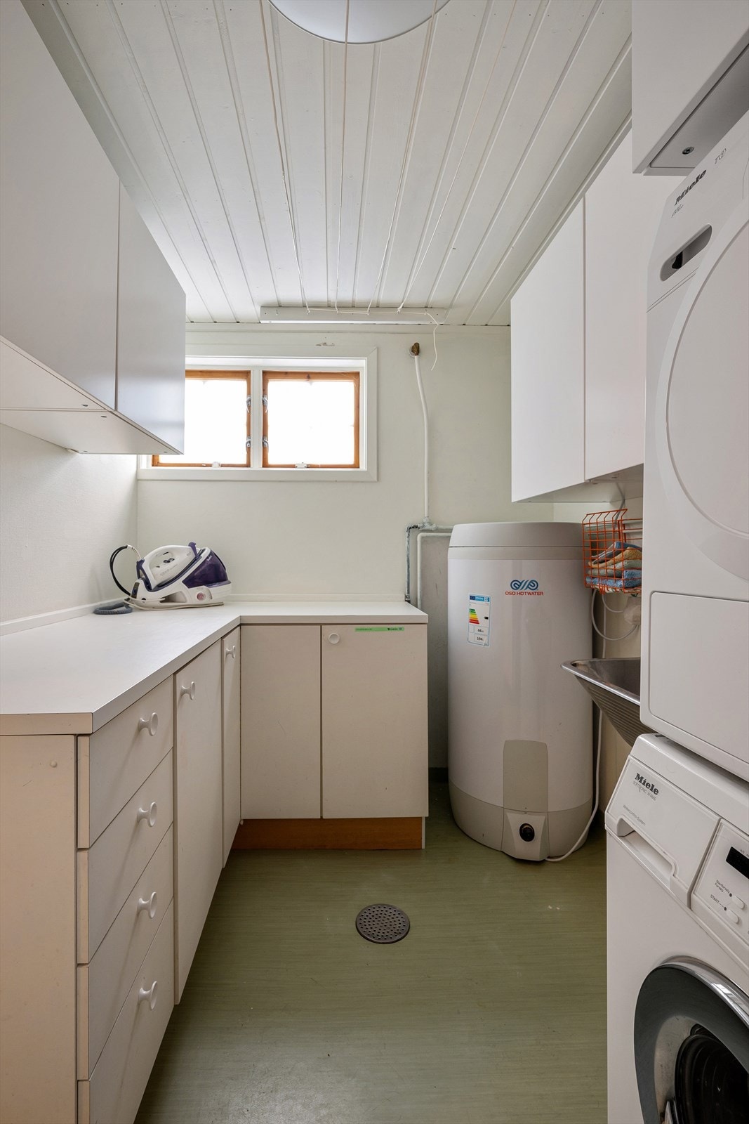 Praktisk vaskerom. Galleribilde