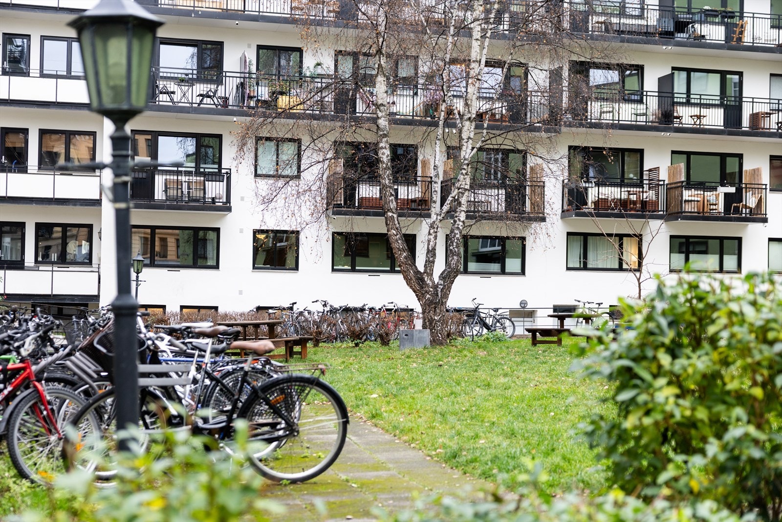 Aksjeselskapet består av 59 leiligheter. Galleribilde