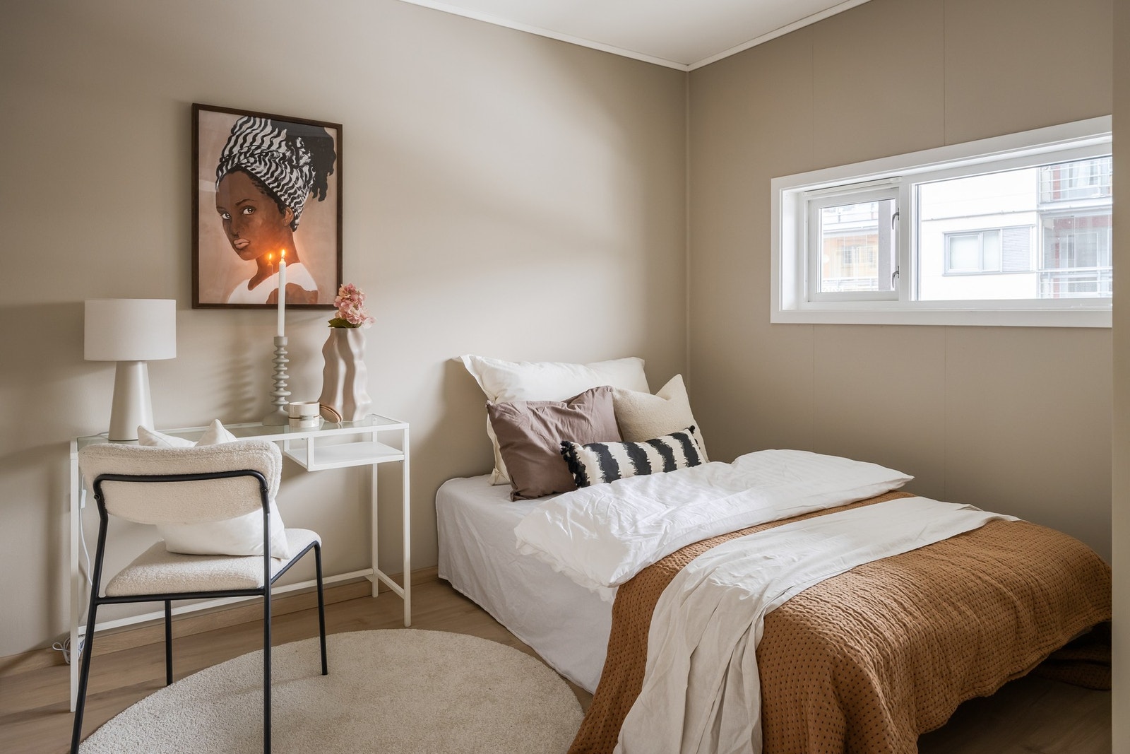 Leiligheten har to gode soverom. Galleribilde